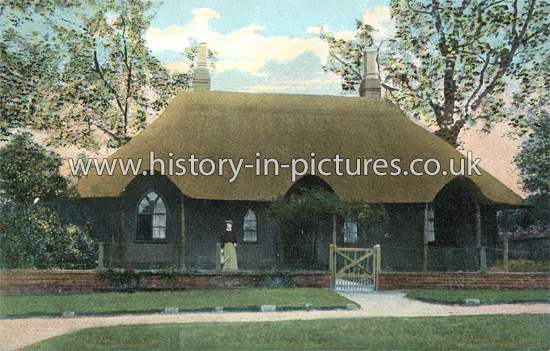 The Lodge, Bishops Hall, Lambourne, Essex. c.1909